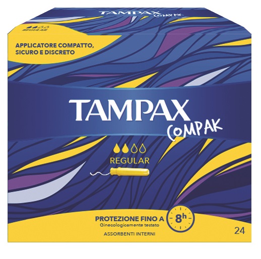TAMPAX COMPAX REGULAR 24 PEZZI - Doctor Vinz