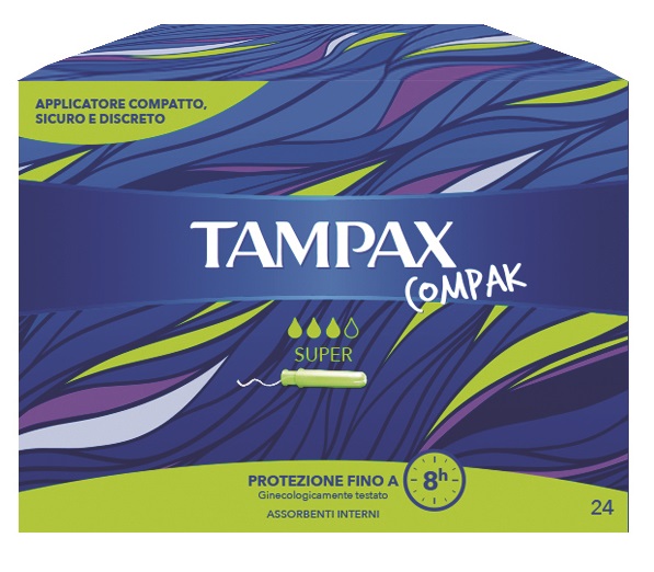 TAMPAX COMPAK SUPER 24 PEZZI - Doctor Vinz