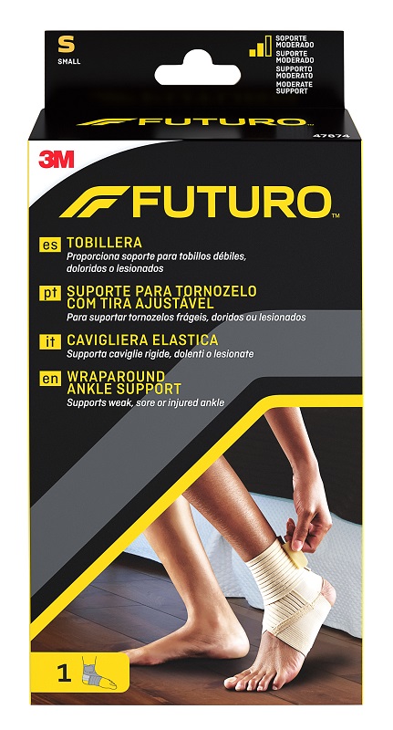 CAVIGLIERA ELASTICA FUTURO SMALL DIMENSIONE 18/20,5CM - Doctor Vinz