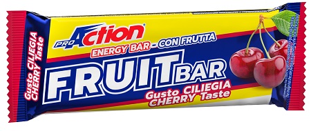 PROACTION FRUIT BAR BARRETTA ENERGETICA ALLA CILIEGIA 40 G - Doctor Vinz