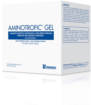 AMINOTROFIC GEL ALIMENTO DIETETICO A FINI MEDICI SPECIALI 20 BUSTINE 12 G - Doctor Vinz