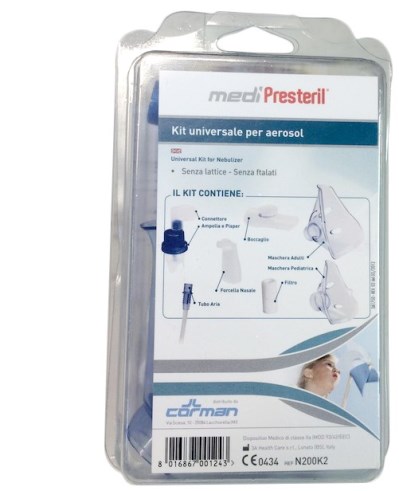 KIT NEBULIZZAZIONE MEDIPRESTERIL UNIVERSALE - Doctor Vinz