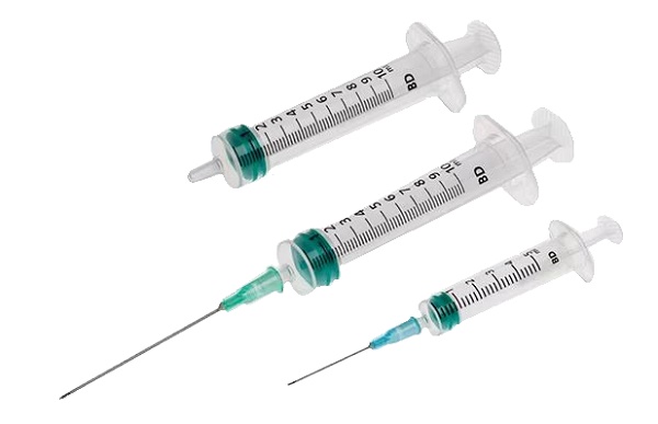 SIRINGA BECTON DICKINSON EMERALD CAPACITA' 5ML 23 GAUGE 11/4 10 PEZZI - Doctor Vinz
