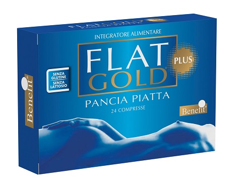 FLAT GOLD PLUS 24 COMPRESSE - Doctor Vinz