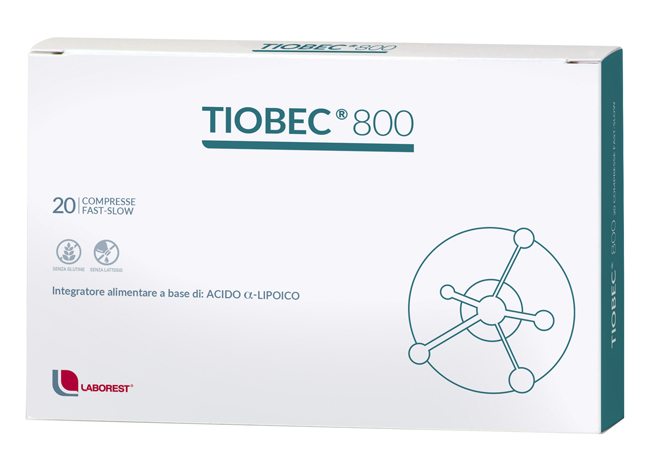 TIOBEC 800 20 COMPRESSE FAST-SLOW 32 G - Doctor Vinz
