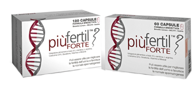 PIU' FERTIL FORTE 180 CAPSULE - Doctor Vinz