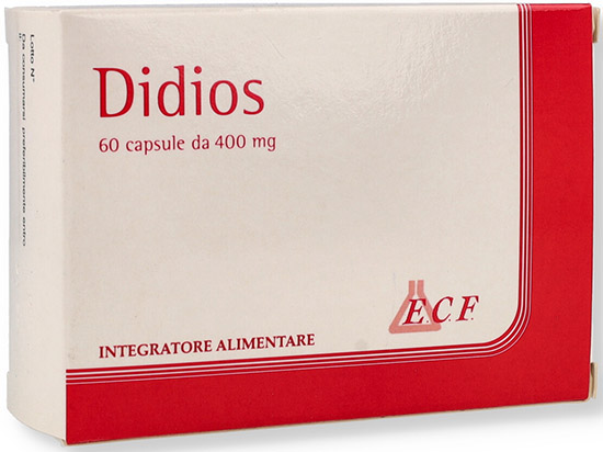 DIDIOS INTEGRATORE ALIMENTARE BLISTER 60 CAPSULE 24 G - Doctor Vinz