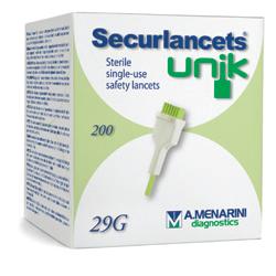 LANCETTE PUNGIDITO SECURLANCETS UNIK GAUGE 29 200 PEZZI - Doctor Vinz