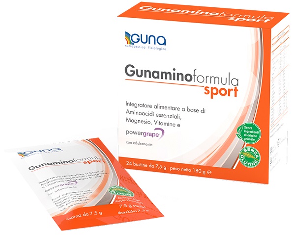 GUNAMINOFORMULA SPORT 24 BUSTE 180 G - Doctor Vinz