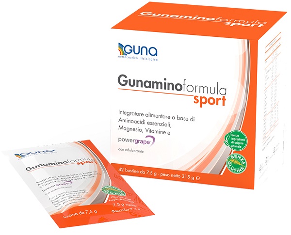 GUNAMINO FORMULA SPORT 42 BUSTE 315 G - Doctor Vinz