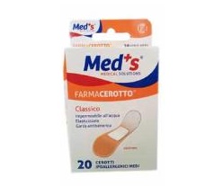 CEROTTO MEDS POLIURETANO IPOALLERGENICO CLASSICO MEDIO 20 PEZZI - Doctor Vinz
