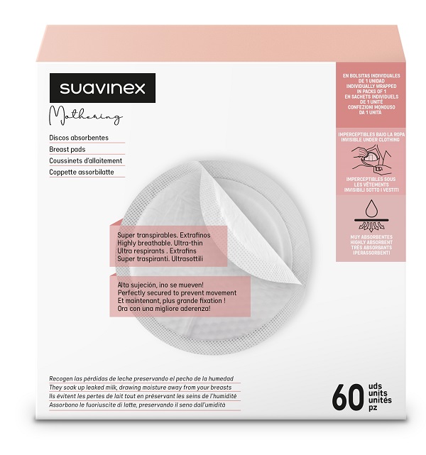 SUAVINEX COPPETTE ASSORBILATTE 60 PEZZI - Doctor Vinz