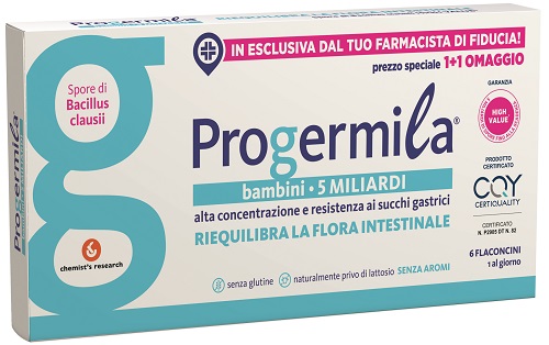 PROGERMILA BAMBINI 5 MILIARDI 6 FLACONCINI 10 ML - Doctor Vinz