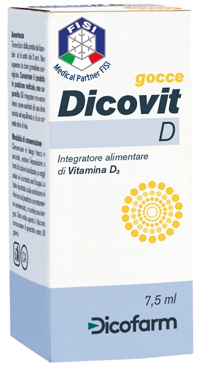 DICOVIT D VITAMINA D3 7,5 ML - Doctor Vinz