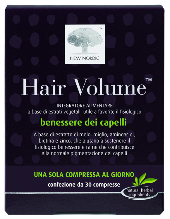 HAIR VOLUME INTEGRATORE ALIMENTARE BLISTER 30 COMPRESSE - Doctor Vinz
