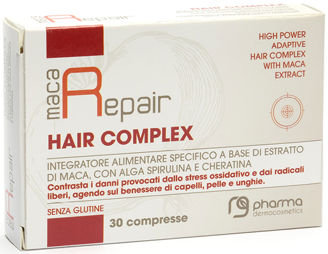 MACA REPAIR HAIR COMPLEX 30 COMPRESSE - Doctor Vinz
