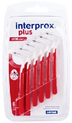 INTERPROX PLUS MINICONICO ROSSO 6 PEZZI - Doctor Vinz