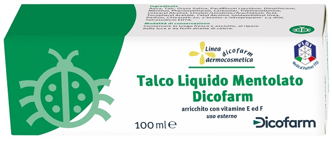 DICOFARM TALCO LIQUIDO MENTOLATO 100 ML - Doctor Vinz