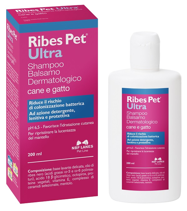 RIBES PET ULTRA SHAMPOO DERMATOLOGICO FLACONE 200 ML - Doctor Vinz