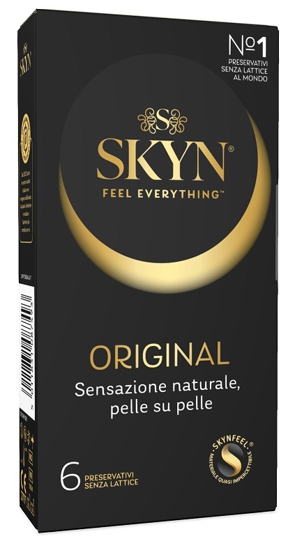 PROFILATTICO ANSELL AKUEL SKIN ORIGINAL B 6 PEZZI - Doctor Vinz
