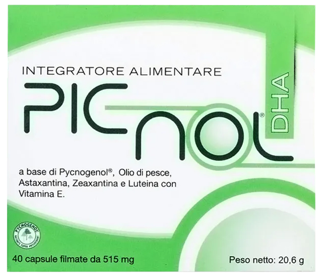 PICNOL DHA 40 CAPSULE 21,11 G - Doctor Vinz