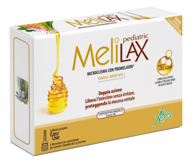 MELILAX PEDIATRIC - 6 MICROCLISMI - Doctor Vinz