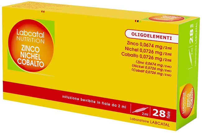 LABCATAL OLIGOSOL ZINCO/NICHEL/COBALTO 28 FIALE 2 ML - Doctor Vinz