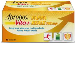 APROPOS VITA+ PAPPA REALE 500 MG 10 FLACONCINI 10 ML - Doctor Vinz