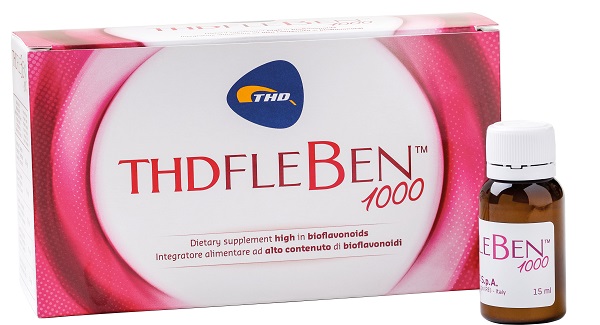 FLEBEN 1000 - INTEGRATORE ALIMENTARE - 10 FLACONCINI MONODOSE DA 15 ML - Doctor Vinz