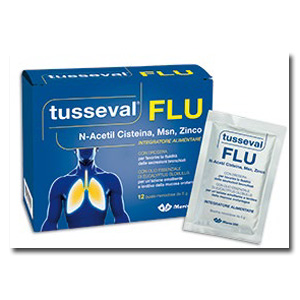 TUSSEVAL FLU 12 BUSTINE SOLUBILI 60 G - Doctor Vinz
