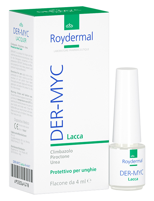 LACCA PROTETTIVA PER UNGHIE DER-MYC FLACONE 4 ML - Doctor Vinz