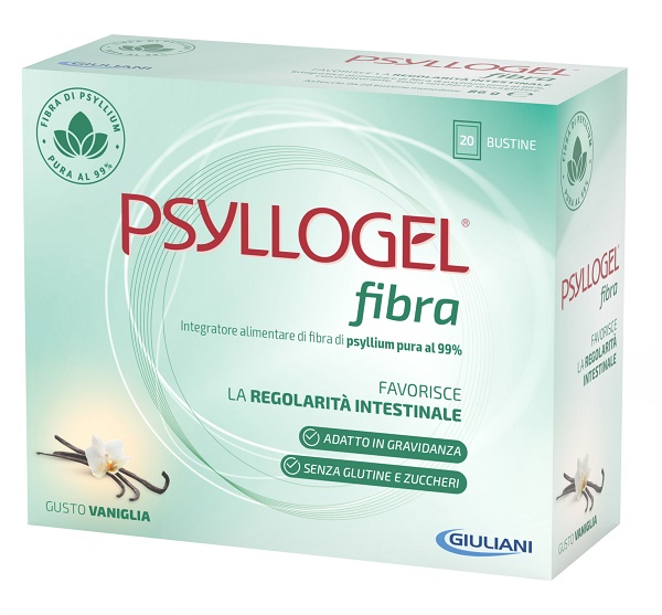PSYLLOGEL FIBRA VANIGLIA 20 BUSTINE - Doctor Vinz