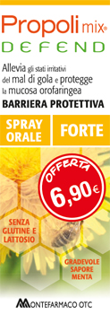 PROPOLI MIX DEFEND SPRAY ORALE FORTE 30 ML SAPORE MENTA - Doctor Vinz