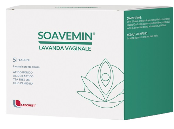SOAVEMIN LAVANDA VAGINALE 5 FLACONI 100 ML - Doctor Vinz