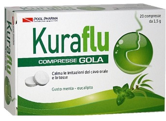 KURAFLU GOLA EUCALIPTO 20 COMPRESSE 1,5 G - Doctor Vinz