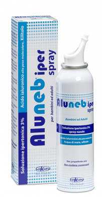 ALUNEB SOLUZIONE IPERTONICA 3% - SPRAY NASALE 125 ML - Doctor Vinz
