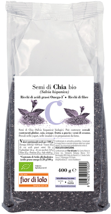 SEMI DI CHIA BIO 400 G - Doctor Vinz