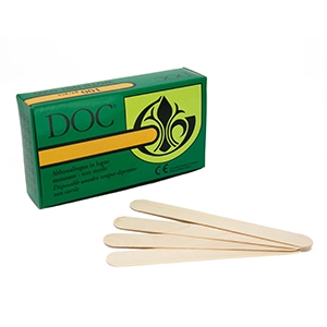ABBASSALINGUA IN LEGNO DI BETULLA 100 PEZZI - Doctor Vinz