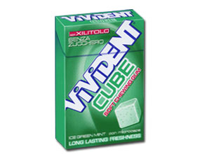 VIVIDENT XYLIT CUBE ICE GREEN - Doctor Vinz