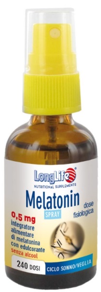 LONGLIFE MELATONIN SPRAY 0,5MG 30 ML - Doctor Vinz