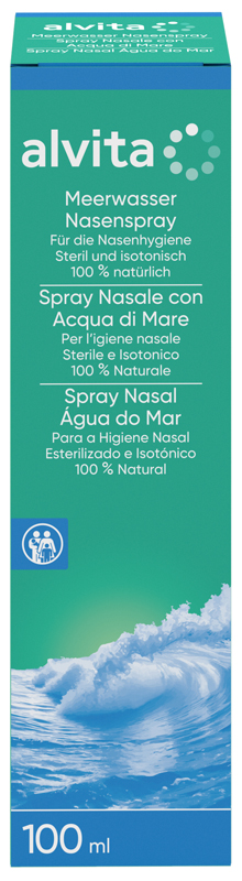 SPRAY NASALE ALVITA CON ACQUA DI MARE 100 ML - Doctor Vinz