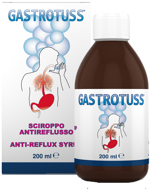 SCIROPPO ANTIREFLUSSO GASTROTUSS 200 ML - Doctor Vinz