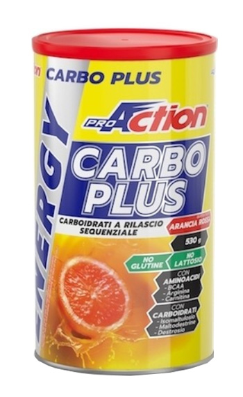 PROACTION CARBO PLUS ALL'ARANCIA ROSSA 530 G - Doctor Vinz