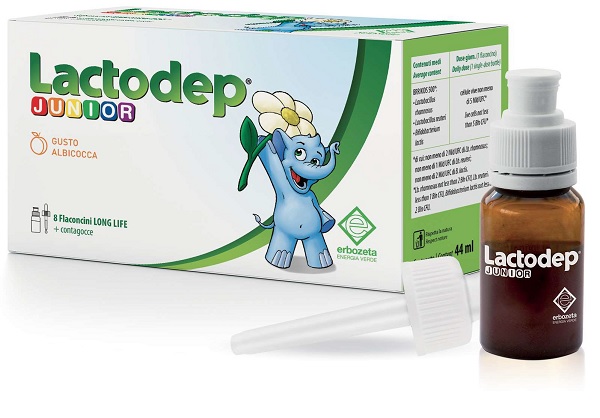 LACTODEP JUNIOR 8 FLACONCINI X 5,5 ML - Doctor Vinz