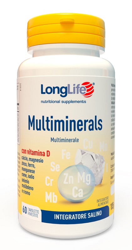 LONGLIFE MULTIMINERALS 60 TAVOLETTE - Doctor Vinz