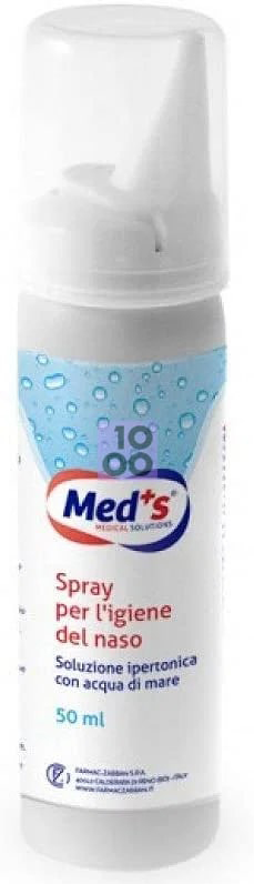 MEDS SPRAY IPERTONICO ACQUA NASO 50 ML - Doctor Vinz