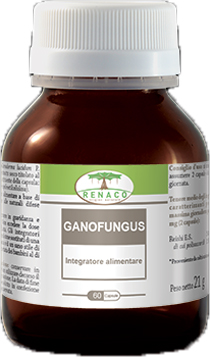 GANOFUNGUS 60 CAPSULE FLACONE 24 G - Doctor Vinz