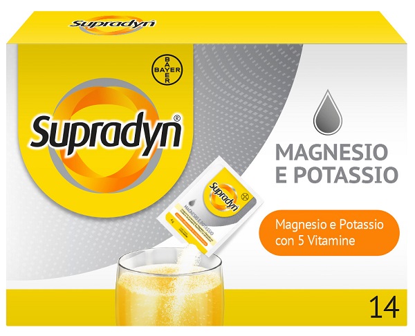 SUPRADYN MAGNESIO POTASSIO SENZA ZUCCHERO 14 BUSTINE 4 G - Doctor Vinz