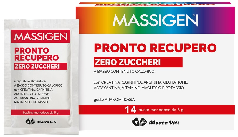 MASSIGEN PRONTO RECUPERO ZERO ZUCCHERI 14 BUSTINE - Doctor Vinz