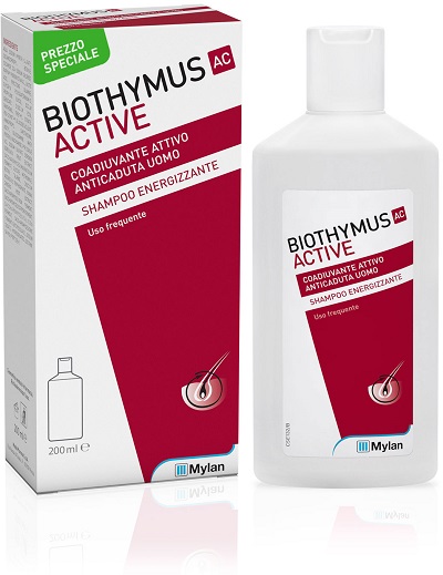 BIOTHYMUS AC ACTIVE SHAMPOO ENERGIZZANTE UOMO 200 ML PREZZO SPECIALE - Doctor Vinz